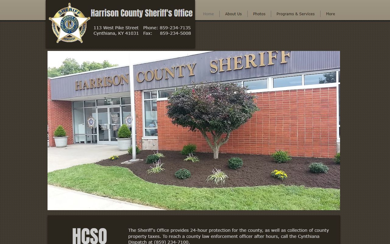 Harrison County sheriff records office source